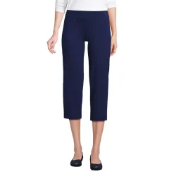 Women's Starfish Mid Rise Pull On Crop Pants