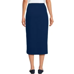 Women's Starfish Side Zip Midi Skirt