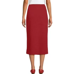 Women's Starfish Side Zip Midi Skirt