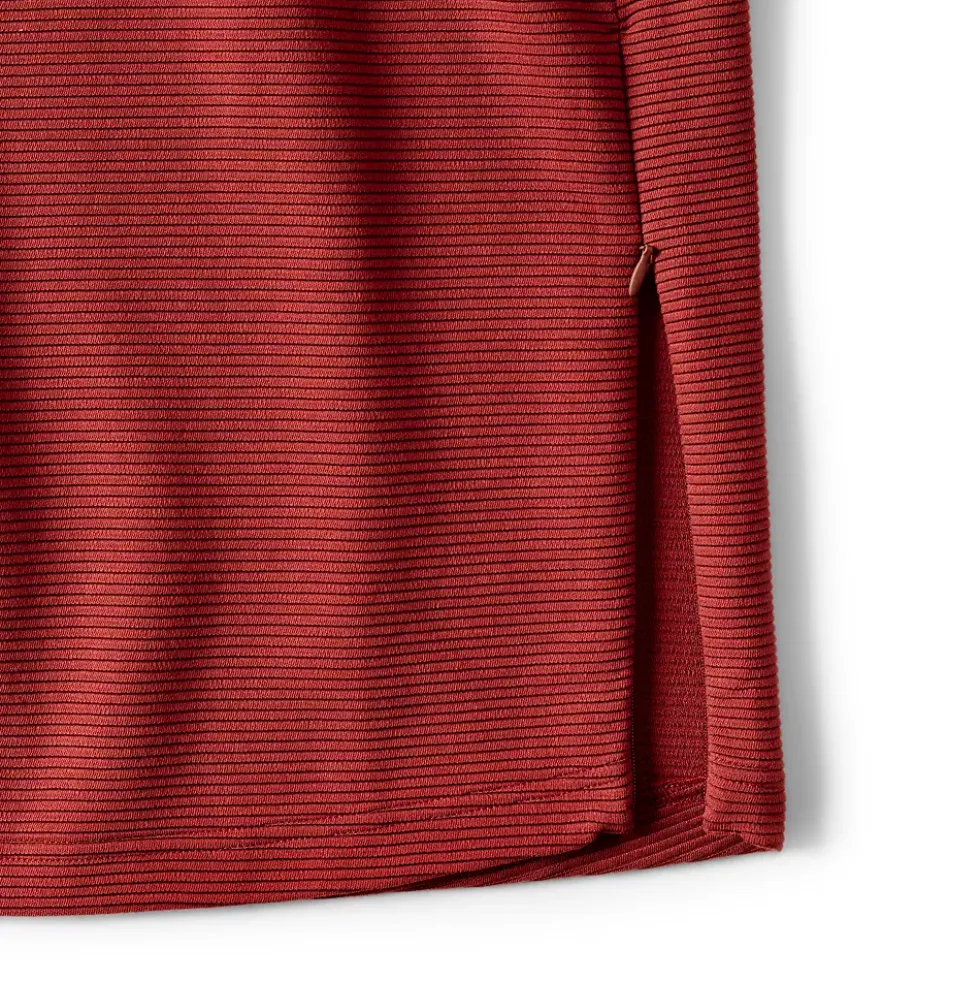 Women's Starfish Side Zip Midi Skirt