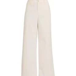 Women's Stretch Canvas High Rise Wide Leg Pants