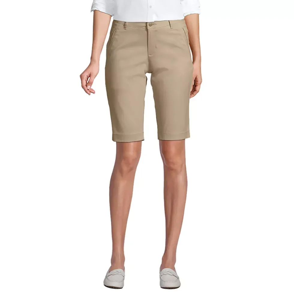 Women's Stretch Chino Bermuda Shorts