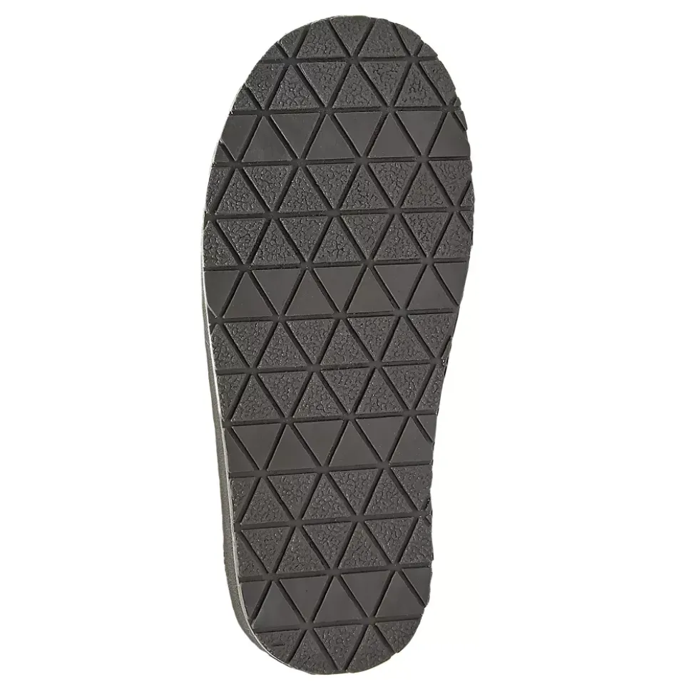 Women's Suede Furry Lined Indoor Outdoor Slippers