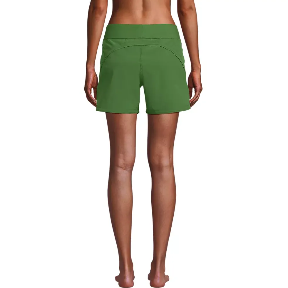 Women's SunShade UPF 50 5" Board Shorts with Panty