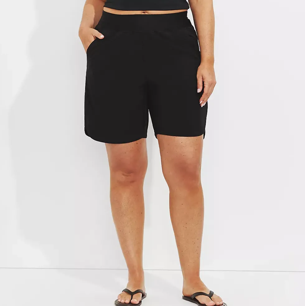 Women's SunShade UPF 50 9" Board Shorts with Panty