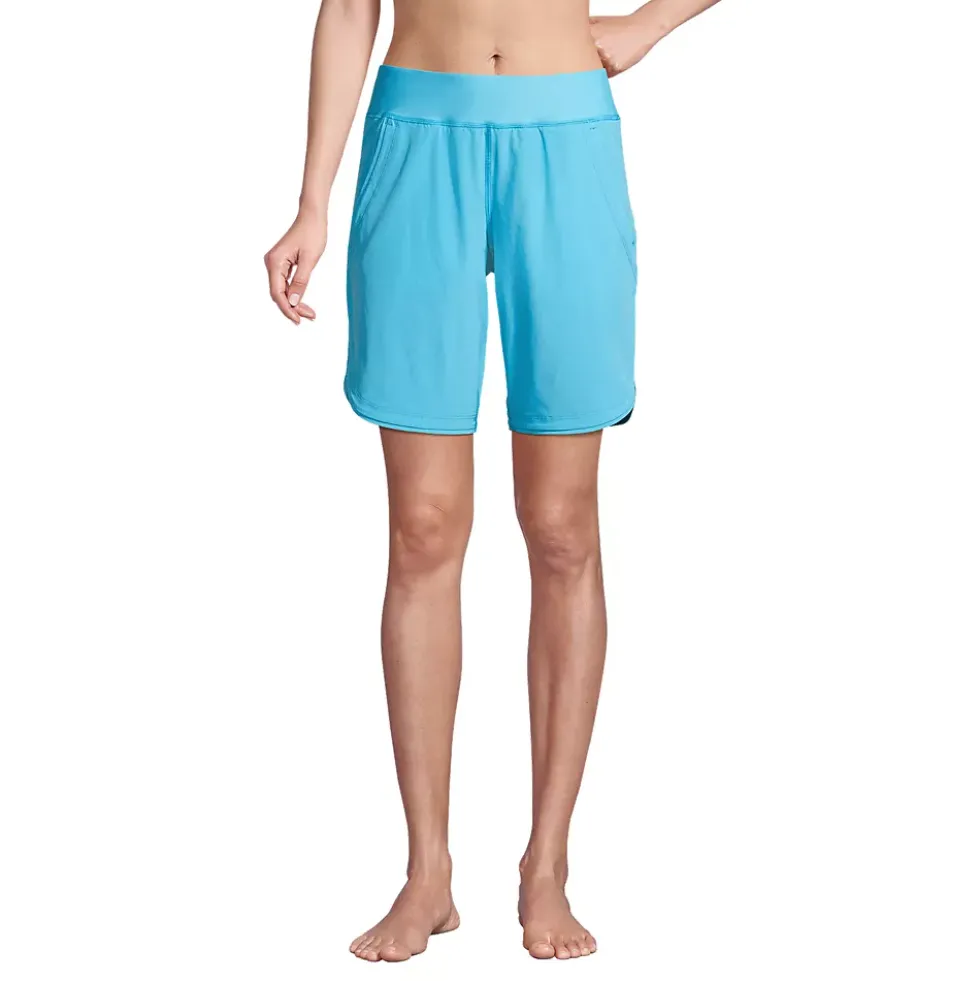 Women's SunShade UPF 50 9" Board Shorts with Panty