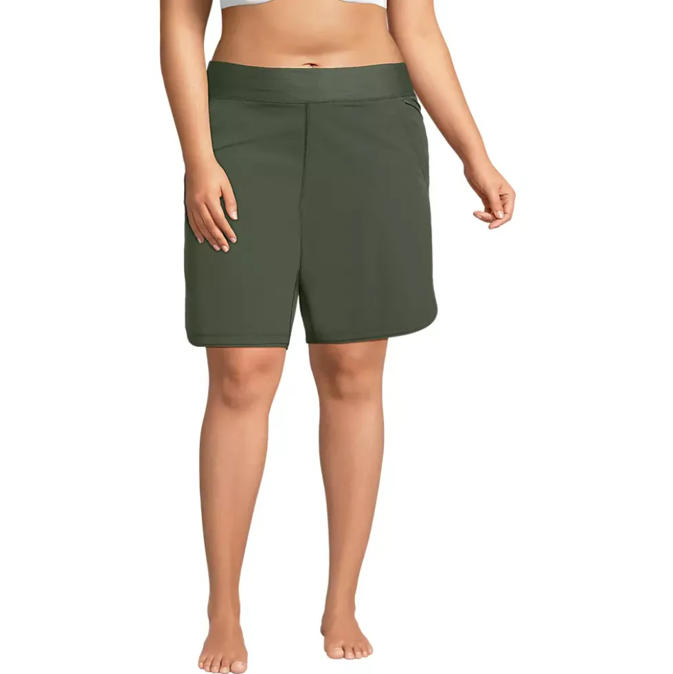 Women's SunShade UPF 50 9" Board Shorts with Panty