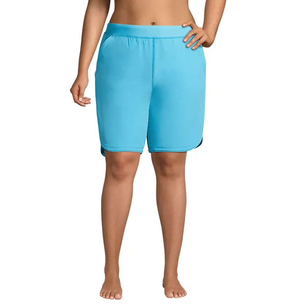 Women's SunShade UPF 50 9" Board Shorts with Panty