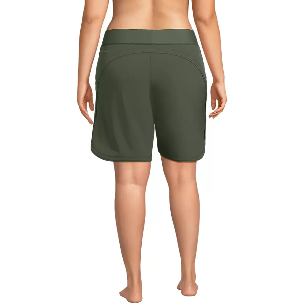 Women's SunShade UPF 50 9" Board Shorts with Panty