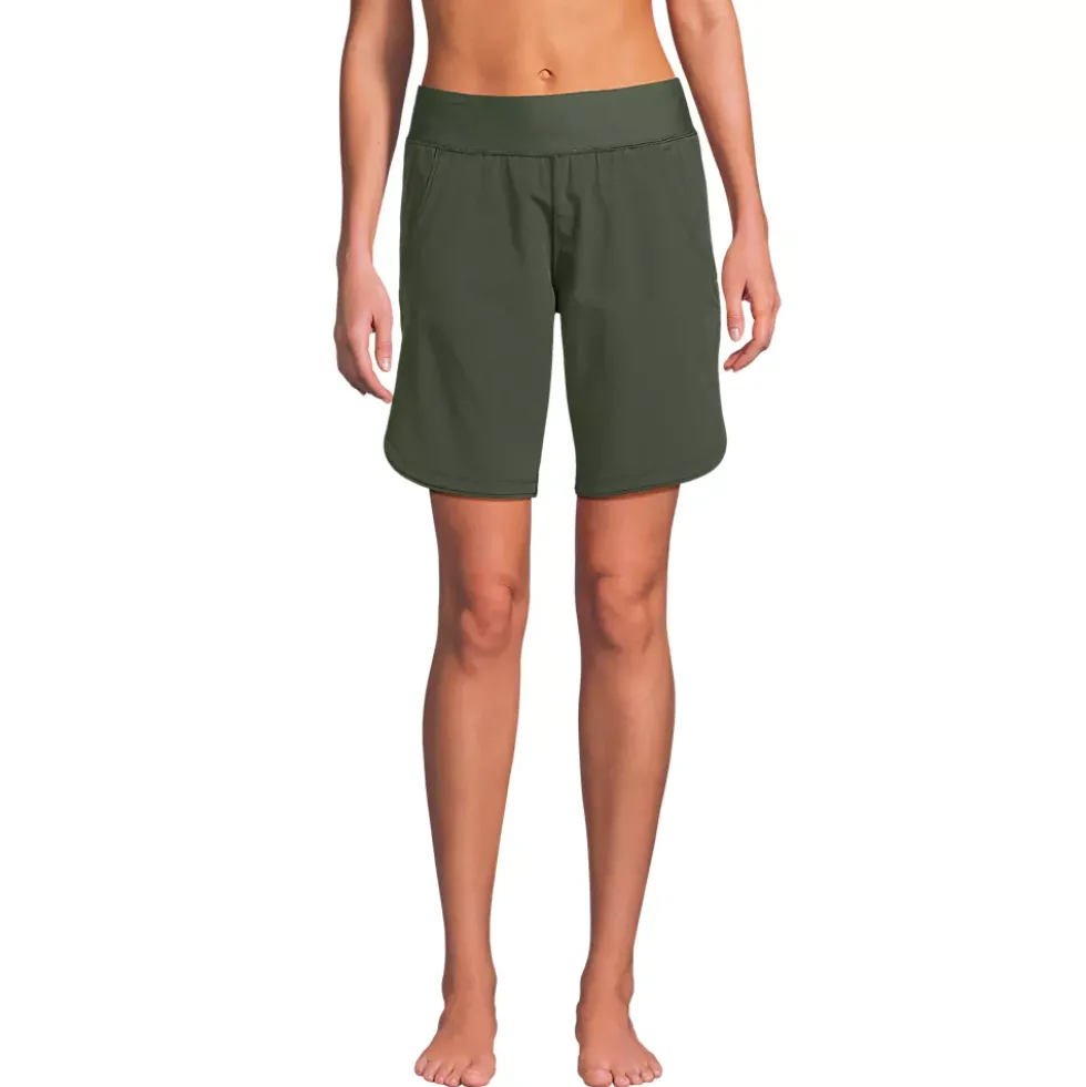 Women's SunShade UPF 50 9" Board Shorts with Panty