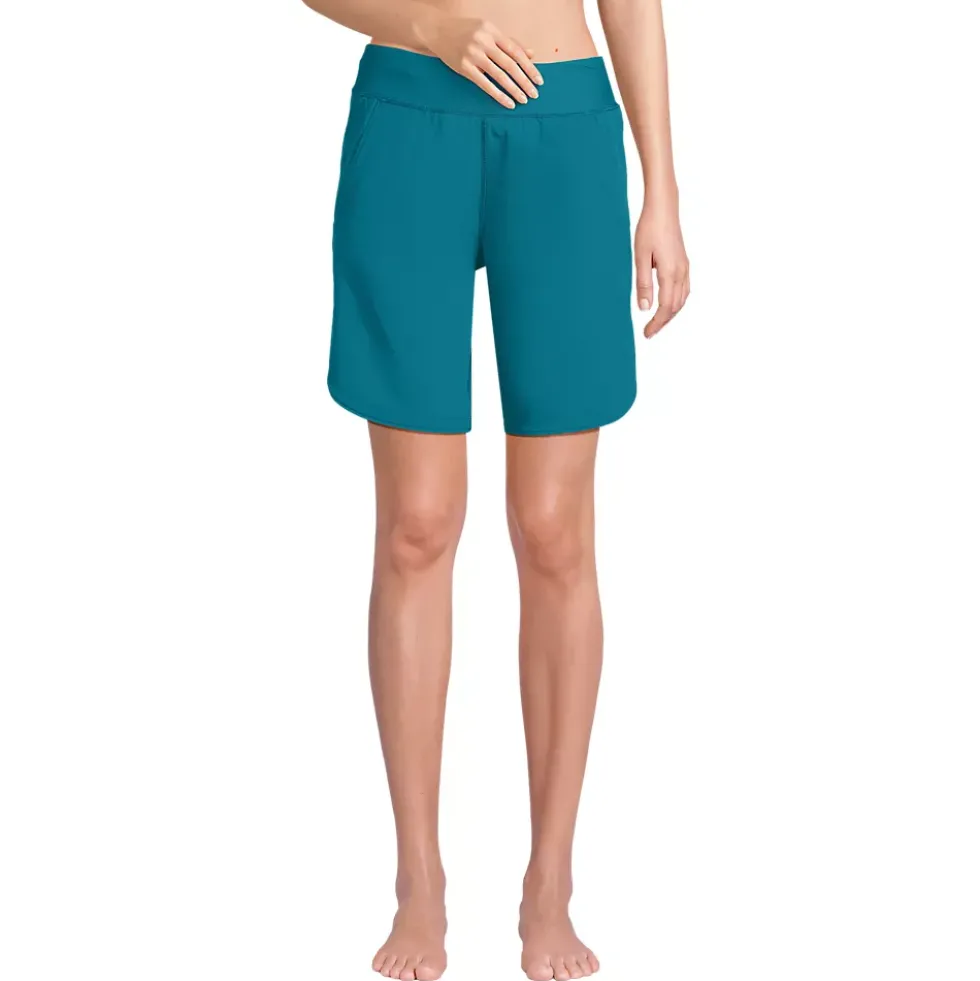 Women's SunShade UPF 50 9" Board Shorts with Panty