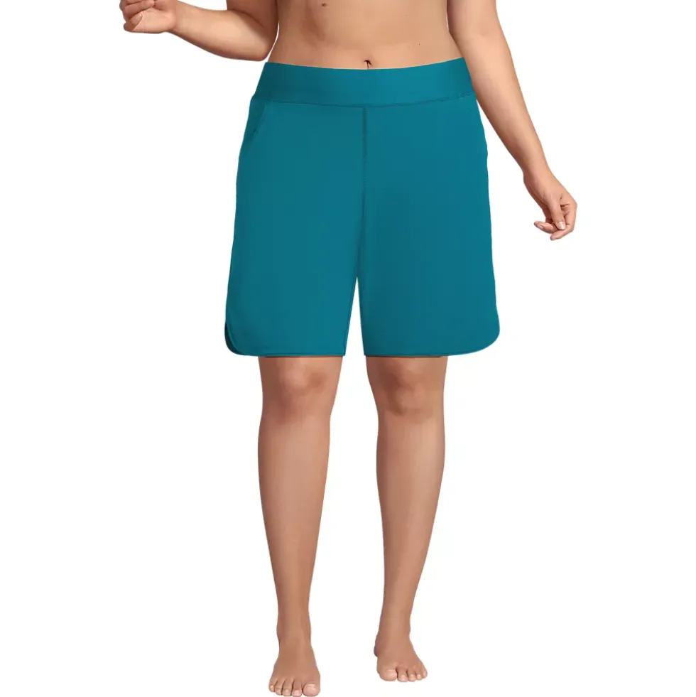 Women's SunShade UPF 50 9" Board Shorts with Panty