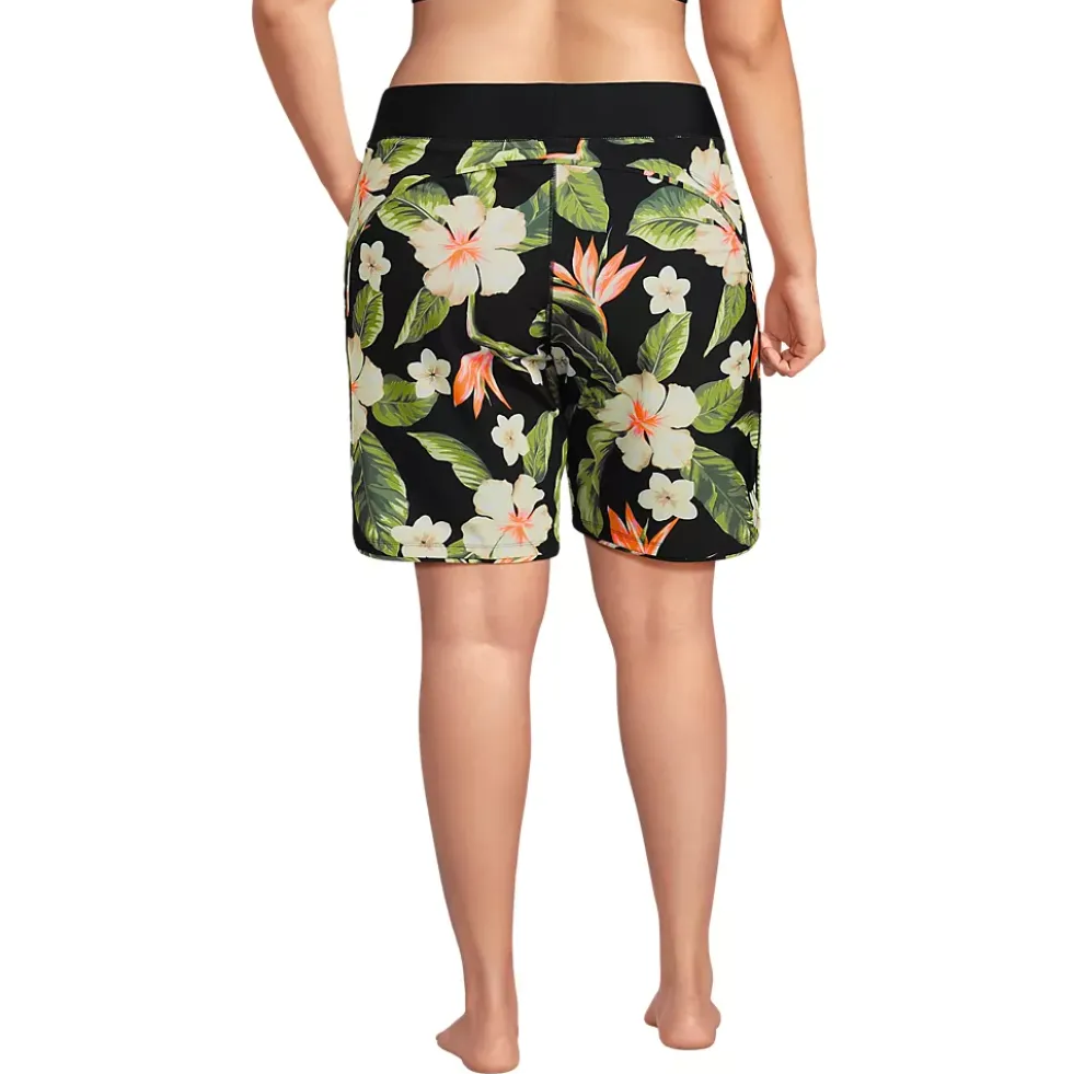 Women's SunShade UPF 50 9" Board Shorts with Panty
