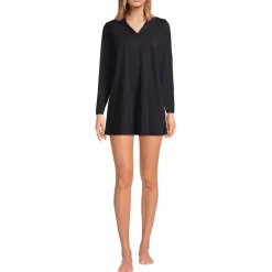 Women's SunShade UPF 50 Hooded Mini Swim Swim Cover-Up Dress