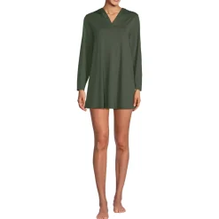 Women's SunShade UPF 50 Hooded Mini Swim Swim Cover-Up Dress