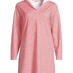 Women's SunShade UPF 50 Hooded Mini Swim Swim Cover-Up Dress