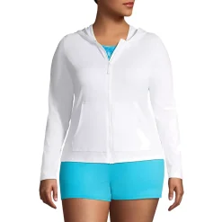 Women's SunShade UPF 50 Hooded Zip Front Rash Guard