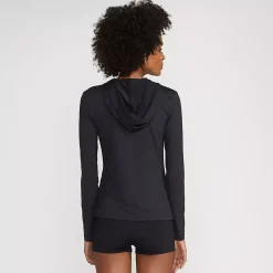 Women's SunShade UPF 50 Hooded Zip Front Rash Guard