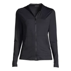 Women's SunShade UPF 50 Hooded Zip Front Rash Guard