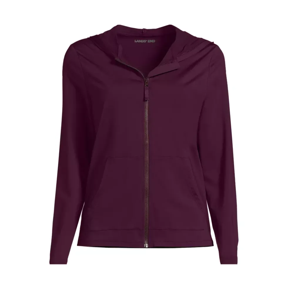 Women's SunShade UPF 50 Hooded Zip Front Rash Guard