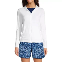 Women's SunShade UPF 50 Hooded Zip Front Rash Guard