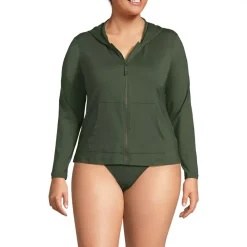 Women's SunShade UPF 50 Hooded Zip Front Rash Guard