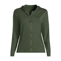 Women's SunShade UPF 50 Hooded Zip Front Rash Guard