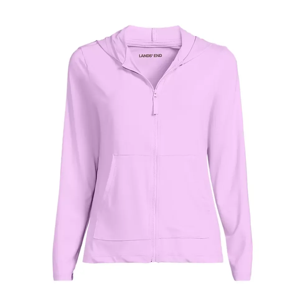 Women's SunShade UPF 50 Hooded Zip Front Rash Guard