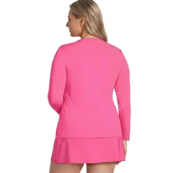 Women's SunShade UPF 50 Long Sleeve Rash Guard Swim Tee