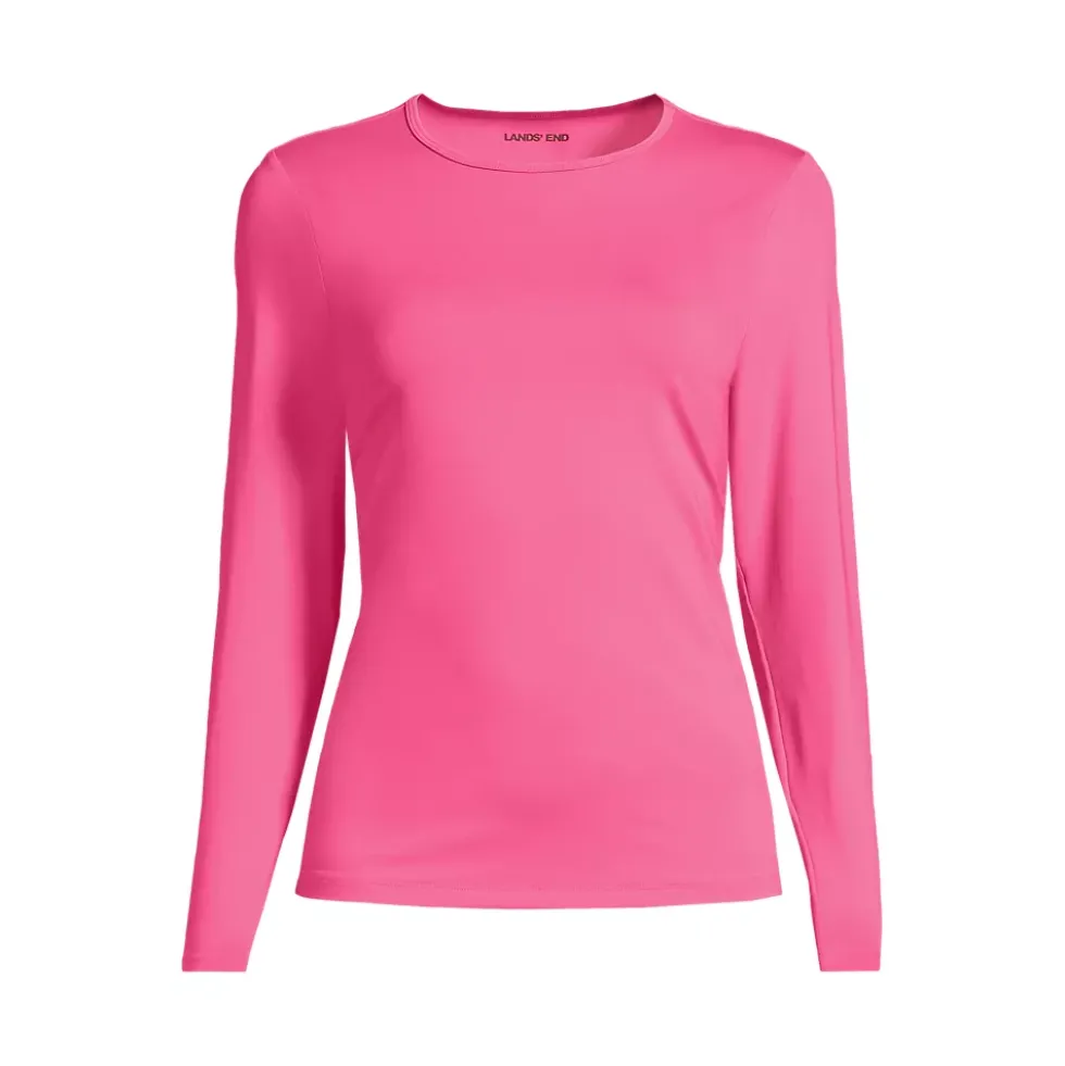Women's SunShade UPF 50 Long Sleeve Rash Guard Swim Tee