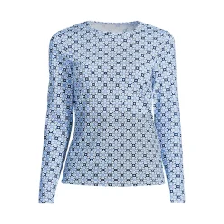 Women's SunShade UPF 50 Long Sleeve Rash Guard Swim Tee