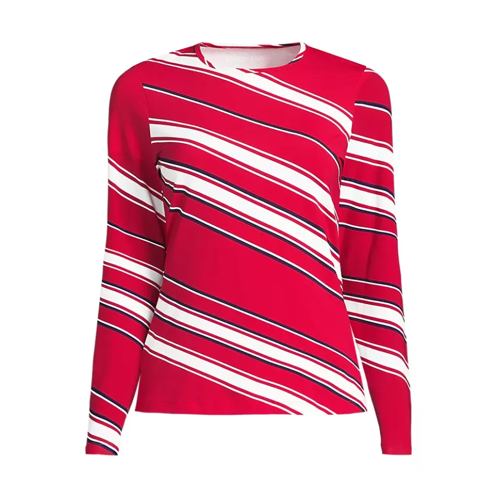 Women's SunShade UPF 50 Long Sleeve Rash Guard Swim Tee