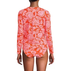 Women's SunShade UPF 50 Long Sleeve Rash Guard Swim Tee