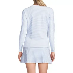Women's SunShade UPF 50 Long Sleeve Rash Guard Swim Tee