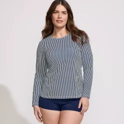 Women's SunShade UPF 50 Long Sleeve Rash Guard Swim Tee
