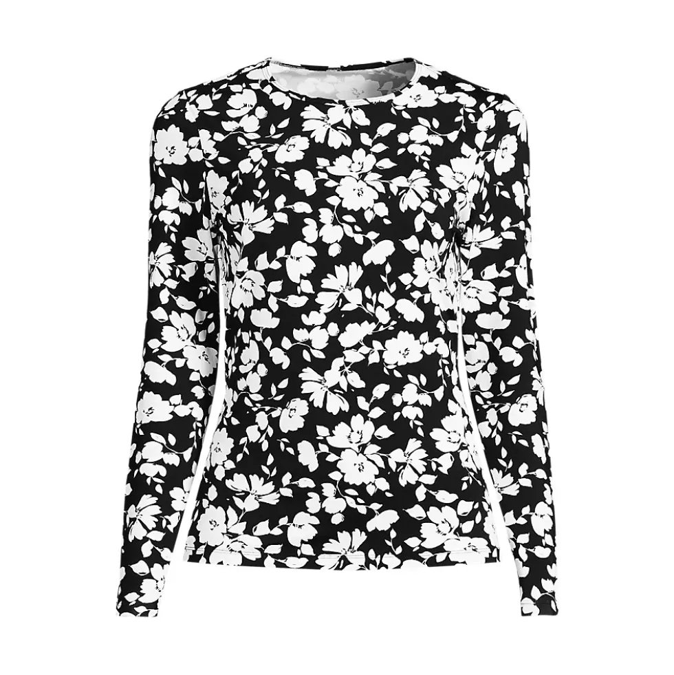 Women's SunShade UPF 50 Long Sleeve Rash Guard Swim Tee