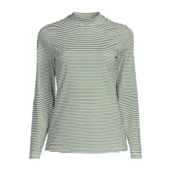 Women's SunShade UPF 50 Long Sleeve Mock Neck Rash Guard Swim Tee