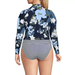 Women's SunShade UPF 50 Long Sleeve Cropped Rash Guard