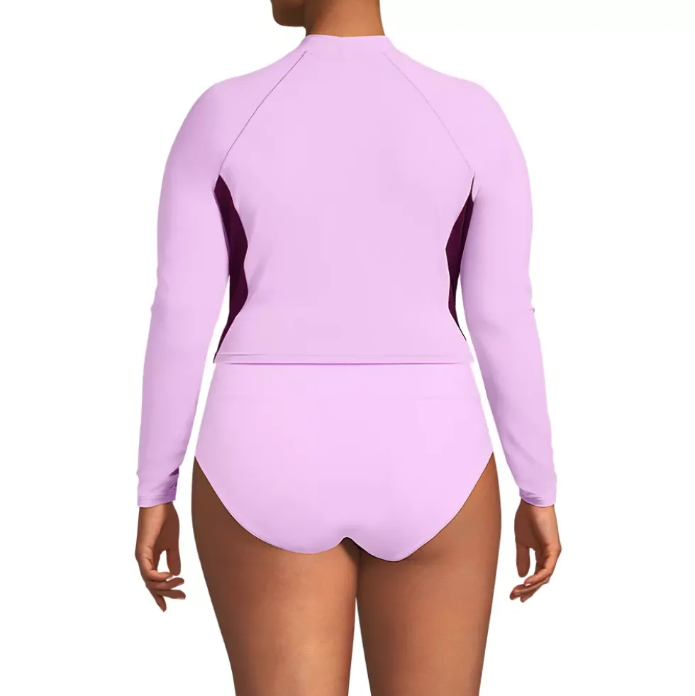 Women's SunShade UPF 50 Long Sleeve Cropped Rash Guard