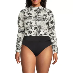 Women's SunShade UPF 50 Long Sleeve Cropped Rash Guard