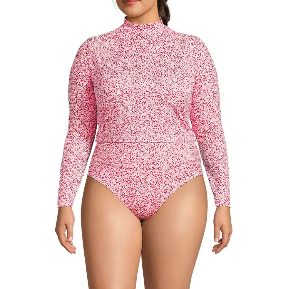 Women's SunShade UPF 50 Long Sleeve Cropped Rash Guard
