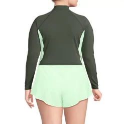 Women's SunShade UPF 50 Long Sleeve Cropped Rash Guard