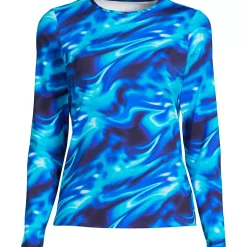 Women's SunShade UPF 50 Long Sleeve Rash Guard Swim Tee