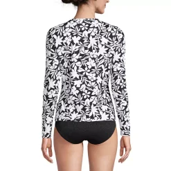 Women's SunShade UPF 50 Long Sleeve Rash Guard Swim Tee