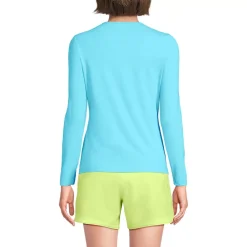 Women's SunShade UPF 50 Long Sleeve Rash Guard Swim Tee