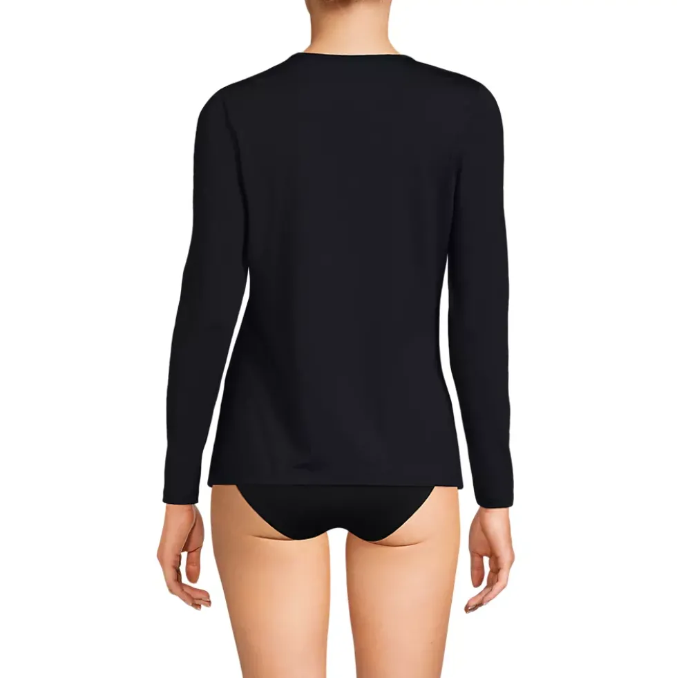 Women's SunShade UPF 50 Long Sleeve Rash Guard Swim Tee