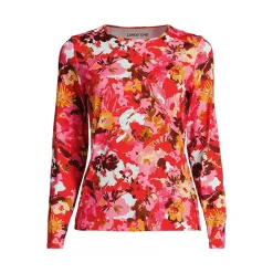Women's SunShade UPF 50 Long Sleeve Rash Guard Swim Tee