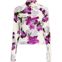 Women's SunShade UPF 50 Quarter Zip Rash Guard