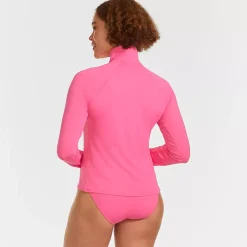 Women's SunShade UPF 50 Quarter Zip Rash Guard