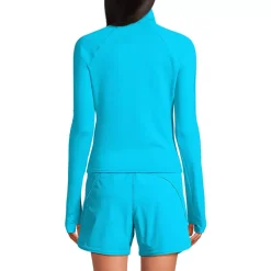 Women's SunShade UPF 50 Quarter Zip Rash Guard